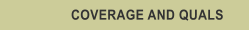 COVERAGE AND QUALS